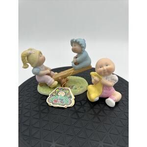 1985 Cabbage Patch Kids" Playground Fun" Porcelain Figurine by Xavier Roberts